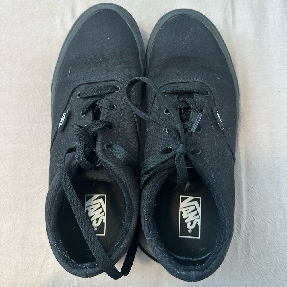 Vans Black Sneakers Classic Skate Style